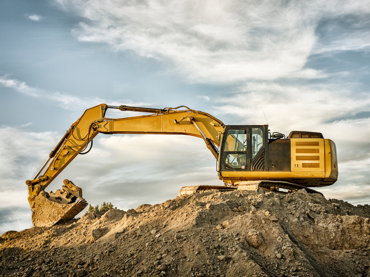 Heavy Machinery Industry Background Image