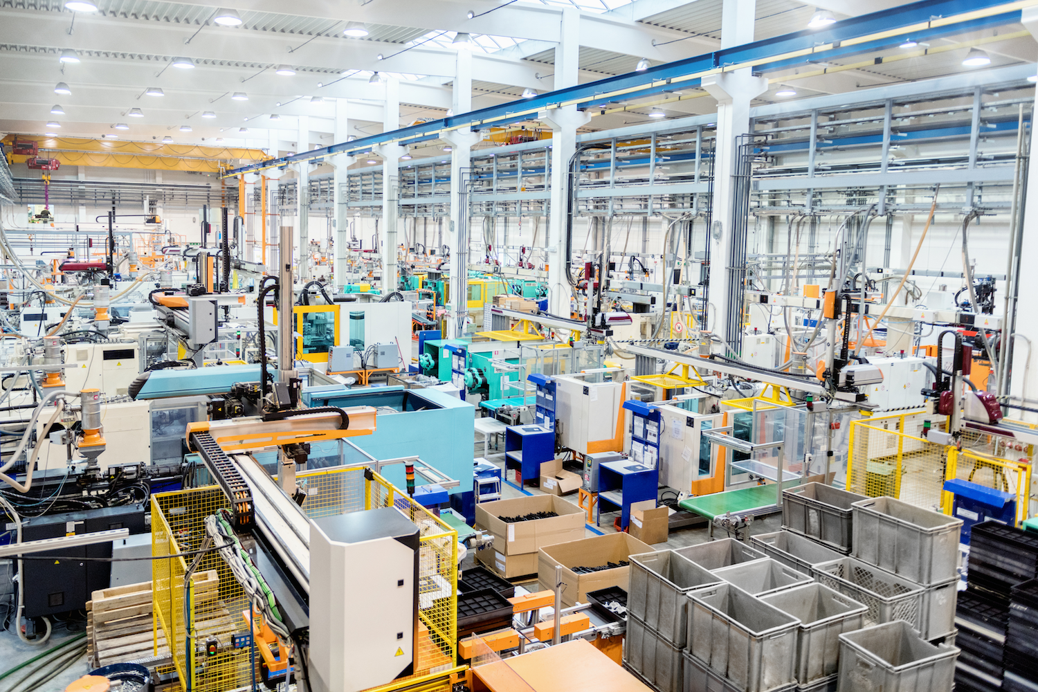 Manufacturing Industry Background Image